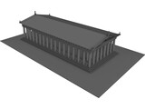 Parthenon 3D Model preview