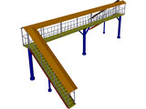 Passer Bridge 3D Model preview
