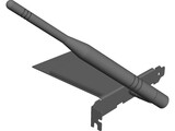 PC Wireless card Linksys WMP54GS 3D Model preview