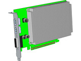 PCIeX16 Graphic Card 3D Model
