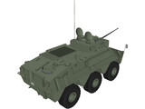 Pegaso VEC-M1 3D Model