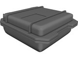 Pelican Container 3D Model preview