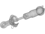 Penske Quarter Midget Shock 3D Model