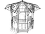 Pergola 3D Model