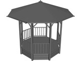 Pergola 3D Model