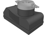 Peristaltic Valve 3D Model