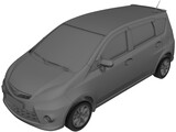 Perodua Alza (2014) 3D Model preview