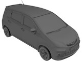 Perodua Alza (2014) 3D Model