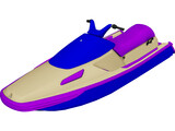 Personal Watercraft 3D Model preview