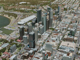 Perth City, Australia (2020) 3D Model preview