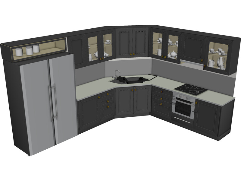 Peruvian Kitchen 3D Model