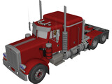 Peterbilt 353 Western Live 3D Model preview