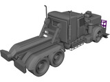 Peterbilt 359 Monster 3D Model preview