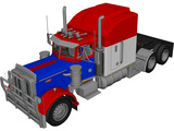 Peterbilt 379 RT (1999) 3D Model preview