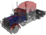 Peterbilt 379 RT (1999) 3D Model