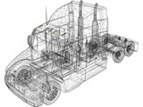 Peterbilt 387 3D Model
