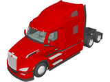 Peterbilt 579 SleeperCab (2021) 3D Model preview