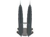 Petronas Twin Tower 3D Model