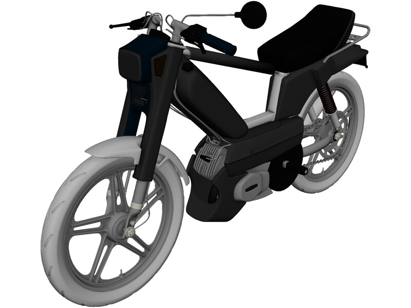 Peugeot 103 Chrono 3D Model
