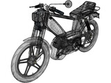 Peugeot 103 Chrono 3D Model