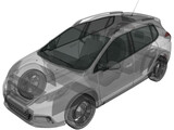 Peugeot 2008 (2013) 3D Model