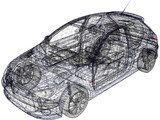 Peugeot 206 3D Model