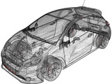 Peugeot 208 GTI 3D Model