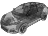 Peugeot 3008 (2019) 3D Model