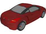 Peugeot 307 RCZ 3D Model