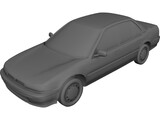 Peugeot 405 (1993) 3D Model preview