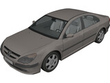 Peugeot 607 3D Model preview