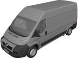 Peugeot Boxer 3D Model preview