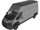 Peugeot e-Boxer L3H3 (2024) 3D Model preview