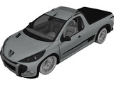 Peugeot Hoggar Concept 3D Model preview