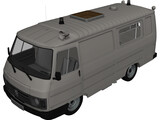 Peugeot J9 3D Model preview
