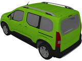 Peugeot Rifter (2020) 3D Model