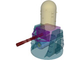 Phalanx Closed In Weapon System 3D Model