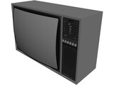 Philips K9 TV 3D Model preview