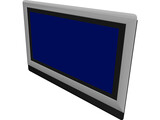 Philips Plasma TV 3D Model preview