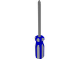 Phillips Head Screwdriver 3D Model