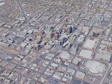 Phoenix City, USA (2022) 3D Model preview
