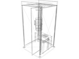 Phone Booth Japanese 3D Model