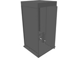 Phone Booth Japanese 3D Model