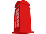 Phone Booth UK 3D Model