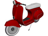 Piaggio Vespa (1962) 3D Model preview