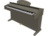 Piano Yamaha 3D Model preview