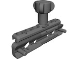 Picatinny Rail mount 3D Model preview