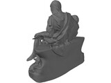 Pieta di Michelangelo 3D Model