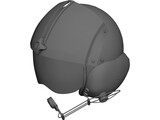 Pilot Helmet 3D Model preview