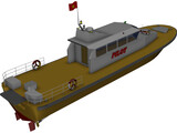 Pilot Ship 3D Model preview
